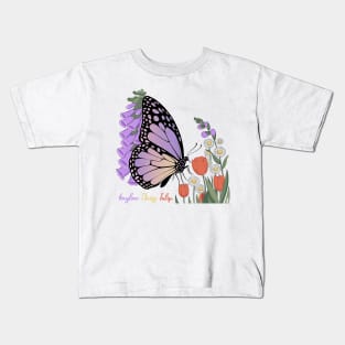 Foxglove-Daisy-Tulip Kids T-Shirt